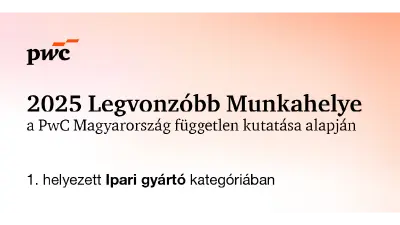 PWC 2025 - Gyártó kategória első helyezett
