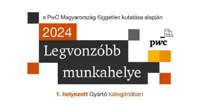 PwC 2024 - Gyártó kategória első helyezés
