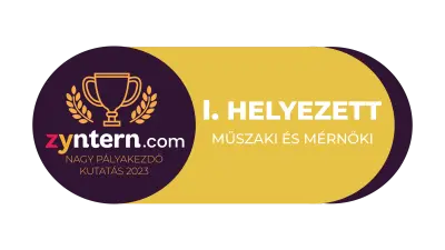 Zyntern 2023 - Műszaki és mérnöki első helyezés