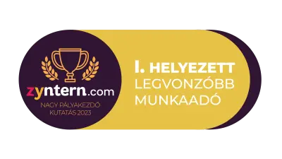 Zyntern 2023 - Legvonzóbb munkaadó első helyezés